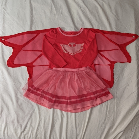 PJ Masks Owlette 3 pc Costume/Outfit. Size 2T. - Picture 2 of 13